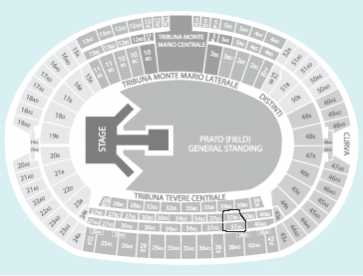 Photo: Rents Concert tickets MADONNA STICKY & SWEET TOUR - ROMA