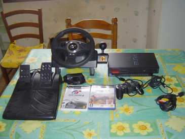 Photo: Sells Video games SONY LOGITECH - PS2+VOLAN+2JEUX