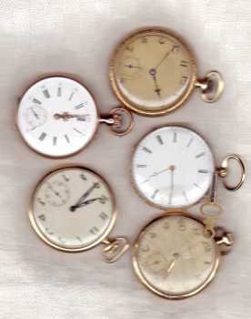 Photo: Sells 6 Pockets watches - mechanicals Men - GOUSSET OR 18K - GOUSSET