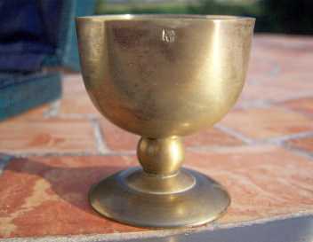 Photo: Sells Glass object COFFERT ANCIEN CONTENANT PLATEAU ET 6 COUPES POINC - Cross
