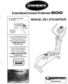 Photo: Sells Furniture and household appliance CARDIOCROSSTRAINER 800 - CARDIOCROSSTRAINER 800