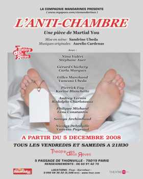 Photo: Sells Concert tickets L'ANTI-CHAMBRE - THEATRE DES DEUX REVES PARIS