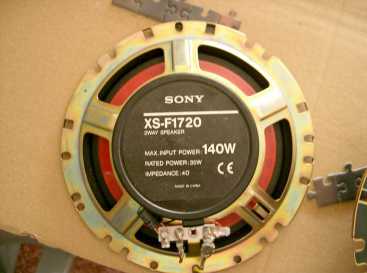 Photo: Sells Loudspeaker SONY - XS-F1720