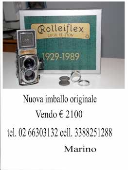 Photo: Sells Camera ROLLEIFLEX - 2.8 GX EDITION