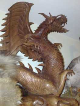 Photo: Sells Statue DRAGON - XVth century and before