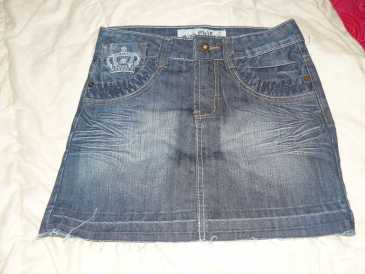 Photo: Sells Clothing Women - MISS CHIC - JUPE JEANS