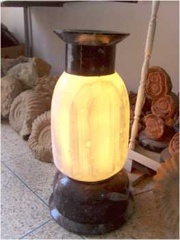 Photo: Sells Floor lamp LAMPE EN MARBRE FOSSILES D'ERFOUD
