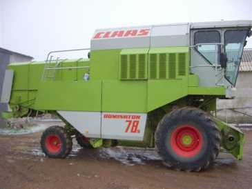 Photo: Sells Agricultural vehicle CLAAS - DOMINATOR 78-S