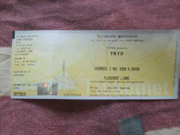 Photo: Sells Concert ticket CONCERT DE TRYO - PATINOIRE BORDEAUX