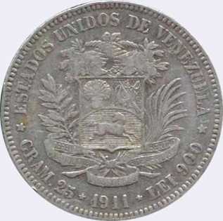 Photo: Sells Money / coin / bill MONEDA ANO 1911 LEI 200