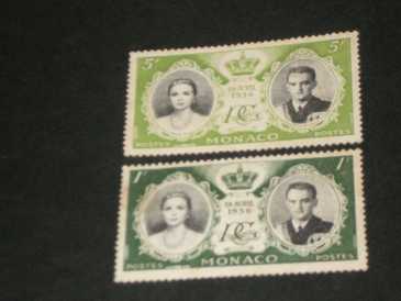 Photo: Sells 12 Stampss batches TIMBRES ROI ET REINE DE MONACO