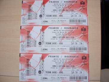 Photo: Sells Concert tickets FRANCE ROUMANIE - STADE DE FRANCE