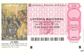 Photo: Sells Collection objects LOTERIA NACIONAL ESPANOLA - LOTERIA - LOTERIA NACIONAL ESPANOLA