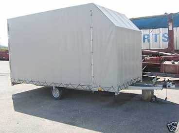 Photo: Sells Caravan and trailer METAL REMORQUE - METAL REMORQUE