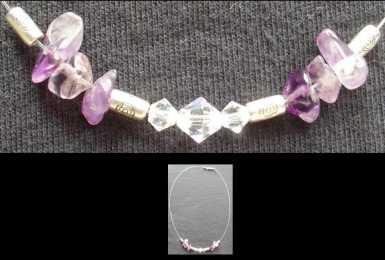 Photo: Sells Necklace With amethyst - Women