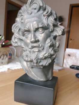 Photo: Sells Bust Bronze - AUTORITRATTO V. GEMITO - XIXth century