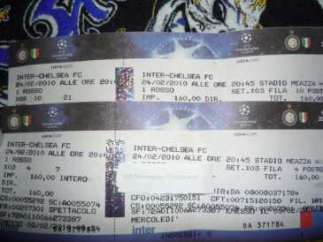 Photo: Sells Concert tickets ULTIMI 2 BIGLIETTI INTER-CHELSEA - MILANO