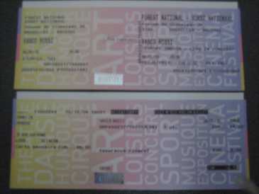 Photo: Sells Concert ticket VASCO ROSSI - BRUXELLES_VORST NATIONAL