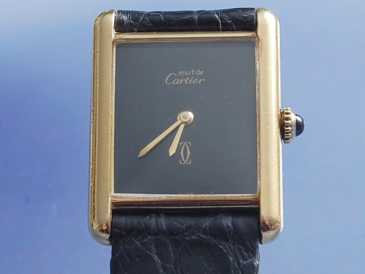 Photo: Sells Bracelet watch - with quartz Women - CARTIER - TANK