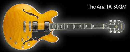 Photo: Sells Guitar ARIA - ARIA TA-50QM