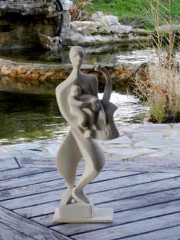 Photo: Sells Statue Marble - SCULPTURE DARIUS (LA REVOLUTION DES FLEURS ) - Contemporary