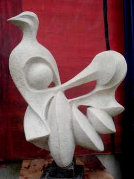 Photo: Sells Statue Marble - SCULPTURE DARIUS (L'OISEAU ) - Contemporary