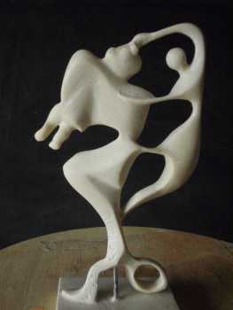 Photo: Sells Statue Marble - SCULPTURE DARIUS ( L'ARBRE DE VIE )) - Contemporary