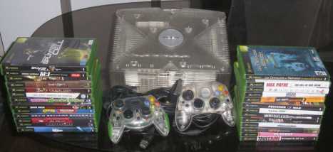 Photo: Sells Gaming console X BOX - CRYSTA EDITION LIMITE