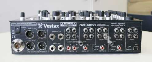 Photo: Sells Accessory and effect VESTAX - TABLE DE MIXAGE VESTAX PMC-580