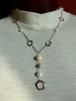 Photo: Sells Necklace With pearl - Women - LE PIETRINE - LP 003C
