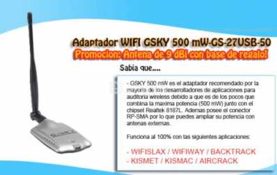 Photo: Sells Networks equipments GSKY - GSKY 27 USB