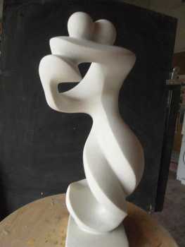 Photo: Sells Statue Marble - SCULPTURE DARIUS (EVASION ) - Contemporary