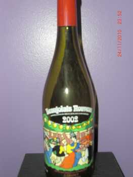 Photo: Sells Collection object BOUTEILLE DE COLLECTION BEAUJOLAIS NOUVEAU 2002 - BEAUJOLAIS NOUVEAU
