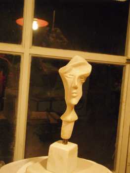 Photo: Sells Statue Marble - SCULPTURE DARIUS BOUCHON DE CARAFE - Contemporary