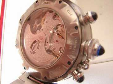 Photo: Sells Chronograph watch Men - CARTIER - PASHA AUTOMATIC