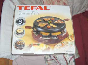 Photo: Sells Electric household appliance TEFAL - SERVICE A RACLETTE