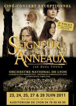Photo: Sells Spectacle tickets CINE CONCERT LE SEIGNEUR DES ANNEAUX LYON - AUDITORIUM DE LYON