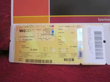 Photo: Sells Concert tickets BIGLIETTI CONCERTO VASCO ROMA 2 LUGLIO PRATO - ROMA STADIO OLIMPICO