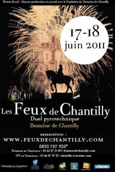Photo: Sells Concert ticket LES FEUX DE CHANTILLY - CHANTILLY