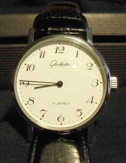 Photo: Sells Bracelet watch - mechanical Men - GLASHUTTE