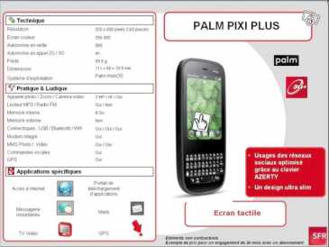 Photo: Sells Cell phone PALM - PIXI PLUS