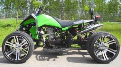 Photo: Sells Motorbike 250 cc - JINLING - QUAD  250CC SPEED SLIDE MATRICULABLE