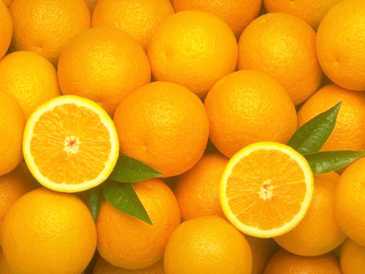 Photo: Sells Fruit and vegetable Orange