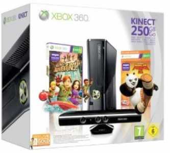 Photo: Sells Video game XBOX 360 SLIM 250GO + CAPTEUR KINECT + 2 JEUX - XBOX 360 SLIM 250GO - XBOX 360 SLIM 250GO