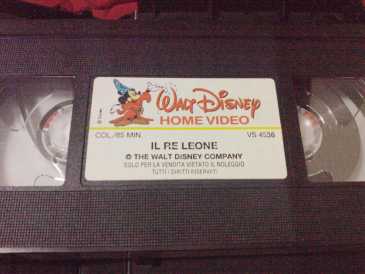 Photo: Sells VHS Animation - Animated drawings - IL RE LEONE - ROGER ALLERS, ROB MINKOFF