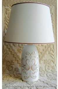 Photo: Sells Sandstone LAMPADA CON GRAFFITO - Lamp