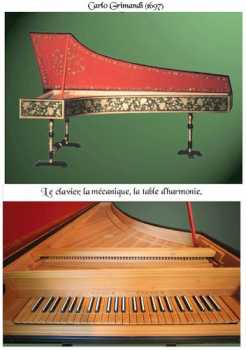 Photo: Sells Music instrument PALMER - CLAVECIN ITALIEN COPIE GRIMALDI