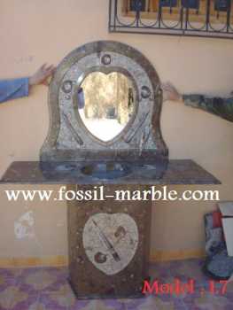 Photo: Sells Decoration LAVANDINO IN MARMO FOSSILIZZATO - LAVANDINO IN MARMO FOSSILIZZATO