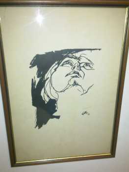 Photo: Sells Lithograph DONNA 1969 - XXth century