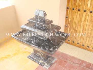Photo: Sells Decoration FOSSILIZED STONE FOUNTAIN - FOSSILIZED MARBLE FOUNTAIN